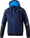 HOODED Sparco Colorado Hoodie Full Zip Zwart Blauw XS