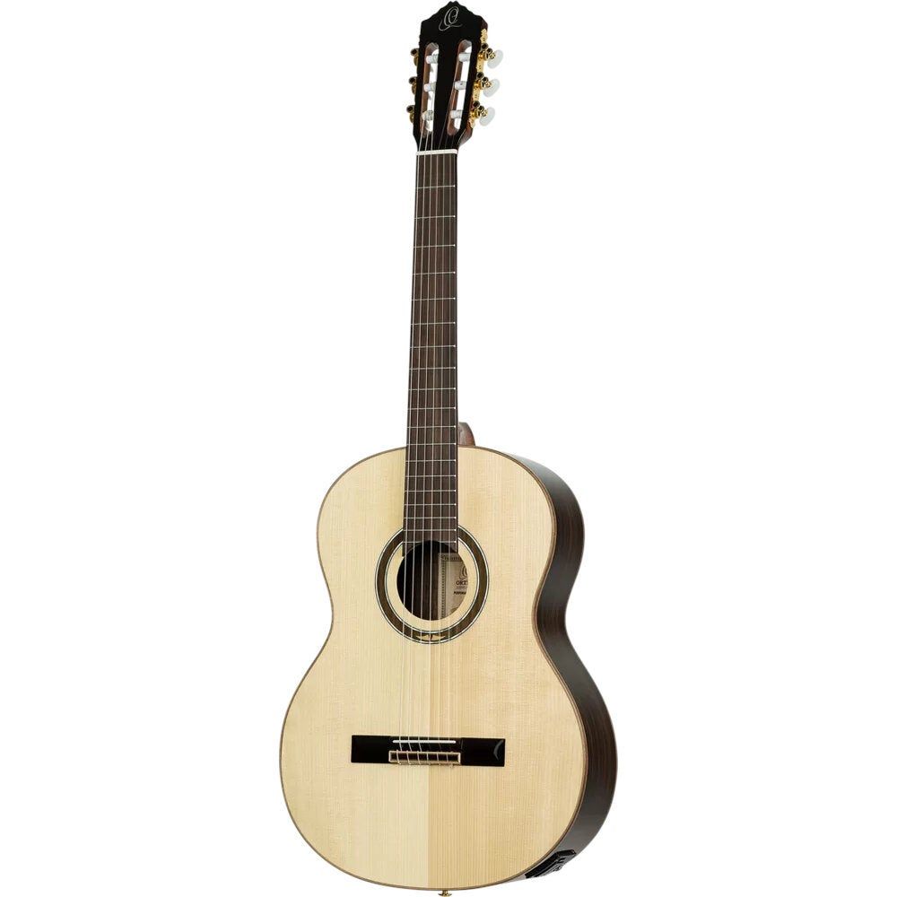 Ortega Performer Series RE158RWSN - Elektrisch-akoestische klassieke gitaar met gigbag
