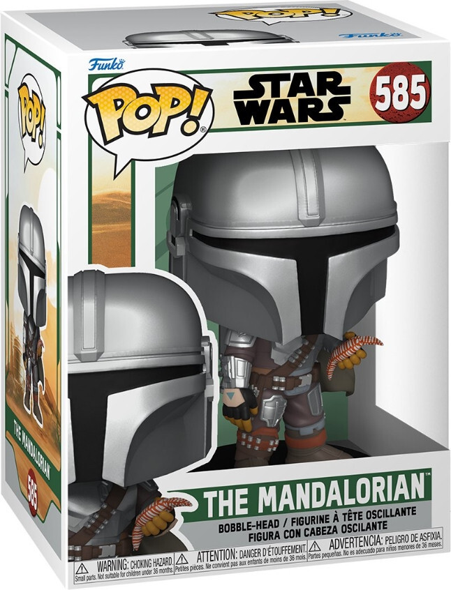 Funko Star Wars: The Book of Boba Fett Pop Vinyl: Mandolorian with Pouch