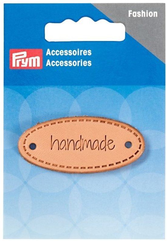 Prym Label Handmade Ovaal Leer - 4002274037962