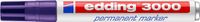 edding 3000 permanent marker rond - Violet - 1 stuk