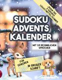 Sudoku Adventskalender für Senioren in großer Schrift