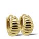 KARMA Jewelry Hinged Hoops Gold Plated Earrings