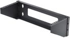 StarTech.com 4U Verticale Muurbeugel voor 19Inch Rack Monteerbaar Apparatuur, Draagvermogen 55kg, Zwart