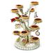 Talking Tables Alice in Wonderland Cupcake Stand Mad Hatter Tea Party, papier, gemengde kleuren, hoogte 59cm, 23"