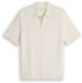 Tom Tailor - Gebreid poloshirt van katoen - Maat XXXL - Gardenia White