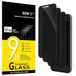 NEW'C 3 Stuks, Privacy Screenprotector voor iPhone 8, iPhone 7, verbeterde 28-graden smalle privacyhoek, ultraduurzame 9H-hardheid, bubbelvrij