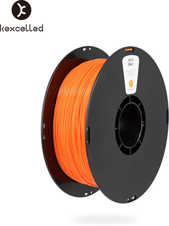 Kexcelled -PLA-1.75mm-oranje/orange-1000gg*3=3000 3kg -3d printing filament
