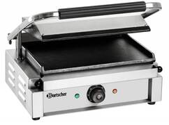 Bartscher contact-grill geribbeld 41 b x 37 d x 20 h cm