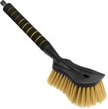 ToM PaR Autowasborstel I Waterborstel met slangaansluiting I Autowasborstel met wateraansluiting I Zachte, fijne en delicate borstelharen I Comfortabele handgreep I Lengte: 44 cm I Geel