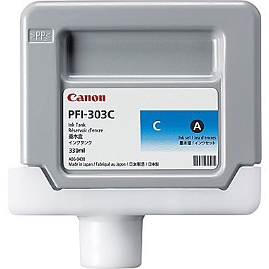 Canon PFI-303C - Cyaan - 330 ml - Inktcartridge