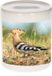 Bellatio Decorations Dieren hop vogel foto spaarpot 9 cm jongens en meisjes - Cadeau spaarpotten hop vogel vogels liefhebber