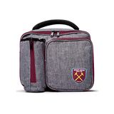 FOCO Officieel gelicenseerde West Ham United FC grijze lunchtas met flessenhouder