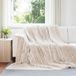 vidaXL - Dekentjes - 6 stuks - Beige - 240 x 220 cm - Fleece