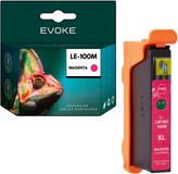 Evoke Magenta Compatible Ink for Lexmark 100XL 14N1070E (12ml, 550 Pages)