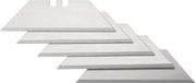 TOOLCRAFT 5x lame trapézoïdale 60 mm inox incolore