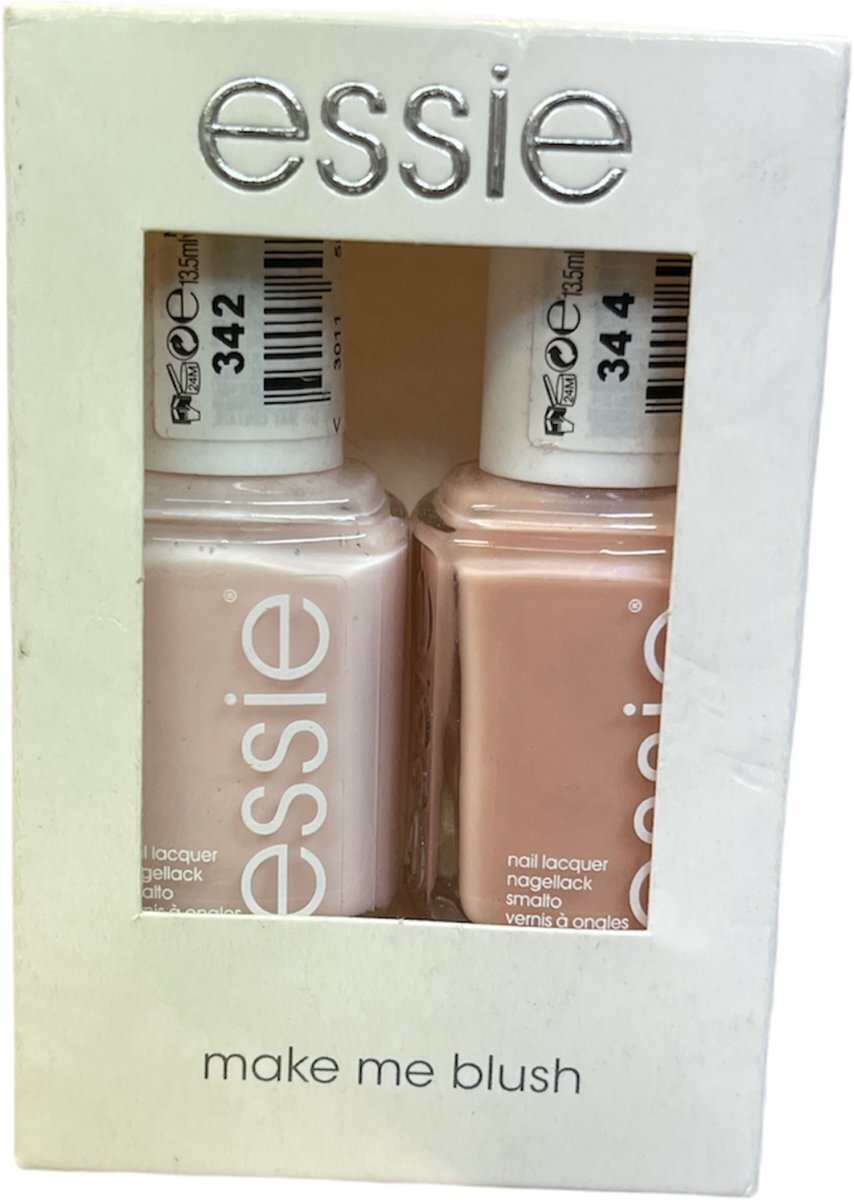 Essie Set Manichiura/pedichiura Nail Lacquer Make Me Blush, 2x13.5ml