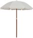 vidaXL Parasol met stalen paal 180 cm zandkleurig