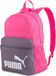 PUMA Sac à dos Phase, couleur : rose coucher de soleil-violet, avec détails contrastants