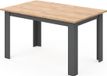Vicco Karlos Eettafel – 140 x 90 cm Krachtige eik goud