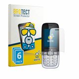 BROTECT - Screenprotector voor Mitel OpenScape DECT Phone SL7 - Folie Beschermfolie matte 6 Stuks