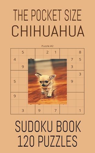 the Chihuahua Pocket Size Sudoku Book