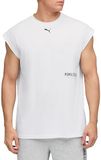 PUMA Unisex M Graphic Cutoff Tank T-shirts (Pack van 1)
