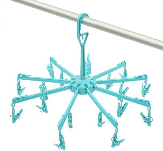 ProPlus Droogcarrousel Met 20 Knijpers 48 Cm Aqua