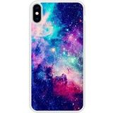 Apple iPhone X Galaxie bleue Verstevigd hoesje met sublimatie bedrukking