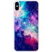 Apple iPhone X Galaxie bleue Verstevigd hoesje met sublimatie bedrukking