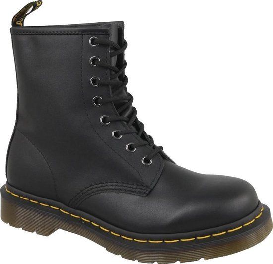 Dr. Martens 1460 Nappa Unisex Veterboots - Zwart - Maat 45