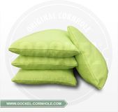 Gockel Original Cornhole - 4 GROENE Cornhole Bags / Zakjes (Officiële Normen)