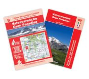 Valsavarenche Gran Paradiso. Carta dei sentieri 1:25000. Guida del Grande Tour della Valsavarenche e del Piccolo Tour della Valsavarenche. Ediz. italiana, inglese e francese. Con carta 1:25000