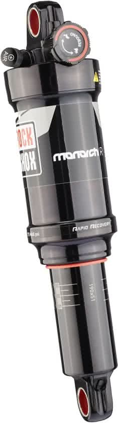 Rockshox Monarch R Demper 190 x 51mm Tune mid/mid zwart