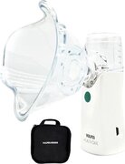 Vulpes goods Vulpes HealthCare® Aerosoltoestel - Ultrasone Vernevelaar Inhalator – Inhalatieapparaat voor Kinderen, Volwassenen en Baby’s – Oplaadbaar - 2 modes – Helpt tegen Luchtwegaandoeningen - Incl. 4 mondstukken