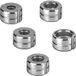 Mâchoires de sertissage pour tubes – Profil M 12/15/18/22/28 mm – Cuivre et inox – Acier chromé HRC 48-55 – Finition argent par galvanisation (chrome pur) – Compatible manuelle et électrique