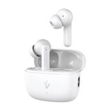 VulTech Pop EP-40WH Draadloze in-ear hoofdtelefoon, Bluetooth 5.3, USB-C, ANC, IPX5, Wit