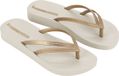 Ipanema Anatomic Bossa Souple Femme Pantoufles - Beige/Or