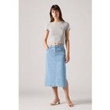 Levi's Jupe à Fente Latérale Taille : W28 | Jupes Midi Outlet | Femme | Bleu