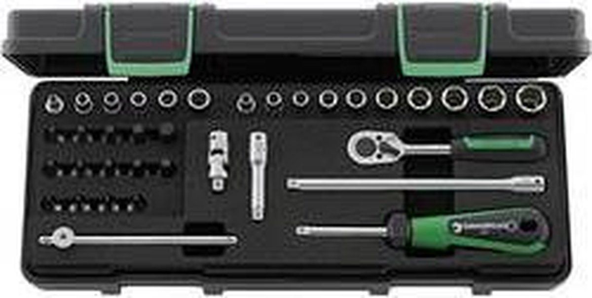 Stahlwille 88TX KN 98819801 Dopsleutelset 1/4 (6.3 mm) 36-delig
