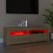 Prolenta Maison Exclusive - TV-meubel met LED-verlichting, Sonoma-eikenhout, 120x35x40 cm