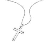 FRAMED Police Collier - Staal - 70 cm - Ketting met hanger - Mannen
