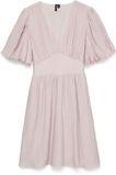 VERO MODA VMBELLA 2/4 V-NECK SHORT DRESS WVN Mini jurk Dames XL Sweet Dreams Polyester