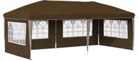 vidaXL Pop-up Feesttent 575 x 289 x 245 cm Taupe