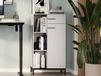 Armoire POLYGON 1 porte 1 tiroir cachemire