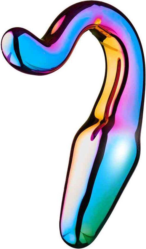 Dream Toys - Glamour Glass GLAMOUR GLASS SLEEK ANAL TAIL PLUG - Multicolours