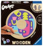 Ravensburger CreArt, Malen nach Zahlen Wooden - Eckige Formen