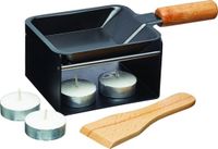 Artesà Raclette Mini - Zwart - RVS