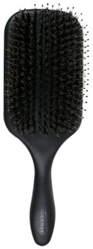 Pool Power Denman Paddle Brush D83 Large Echt Haar + Nylon Borstel Ref.DE083PB 1Stuks