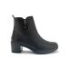 Pédiconfort Bottines cuir double zip femme